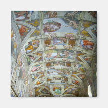 sistine chapel fridge magnets