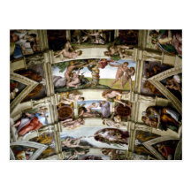 Sistine Chapel, Vatican, Rome, Italy Postcard