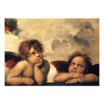 Sistine Madonna Angels by Raphael Sanzio Invitation