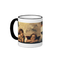 Sistine Madonna Angels by Raphael Sanzio Mug