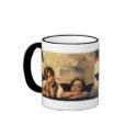 Sistine Madonna Angels by Raphael Sanzio mugs