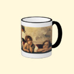 Sistine Madonna Angels by Raphael Sanzio mugs