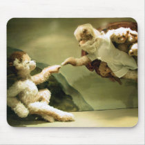 Sistine Teddy Bears Mouse Pad