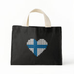 Sisu Heart Tiny Tote Bag