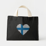 Sisu Heart Tiny Tote Bag