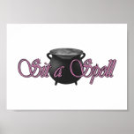 Sit a Spell Print