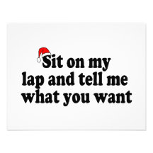 Sit On My Lap And Tell Me What You Want Announcements
