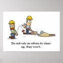 Site Housekeeping 002 posters