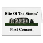 Site Of The Stones' First Concert cards