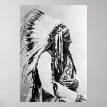 Sitting Bull, a Hunkpapa Sioux Posters