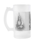 Sitting Bull, Hollow Horn Bear, and Geronimo mugs