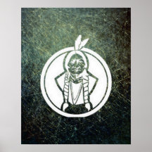 'Sitting Bull III' Poster