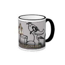 Sitting Ducks Classic Logo Ringer Mug