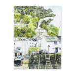 'Sitting in the Sun' Postcard