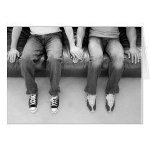 Sitting Together Forever Greeting Card