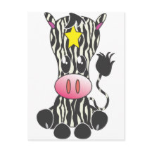 sitting zebra