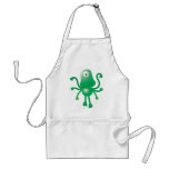 six armed alien with only one eye aprons