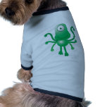 six armed alien with only one eye pet clothing