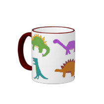 Six Dinosaurs mug