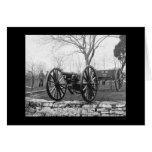 Six Pounder Artillery Gun in Washington, DC 1862 cards
