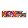 Six Sigma Circles - Reiki Color Therapy Plates V8 Bumper Stickers