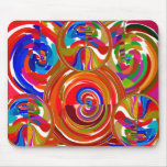 Six Sigma Circles - Reiki Colour Therapy Plates V8 mousepads