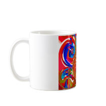 Six Sigma Circles - Reiki Colour Therapy Plates V8 Coffee Mug