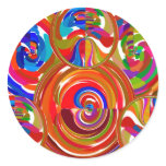Six Sigma Circles - Reiki Colour Therapy Plates V8