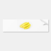 Six Yellow Bananas bumper stickers