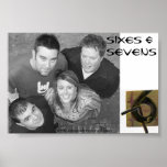 Sixes and Sevens Poster posters