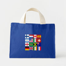 Sixteen Flags of Many Nations T-shirts, Mugs, More Tote Bag