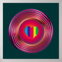 Sixties Circle of Love posters