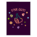Sixties Far Out cards