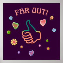 Sixties Far Out Posters