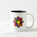 Sixties Flower Power Mugs