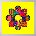 Sixties Flower Power posters