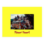 Sixties Hippies Greeting Card Postcards