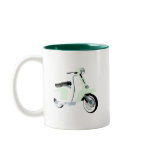 Sixties Mod Scooter mugs