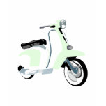 Sixties Mod Scooter t-shirts