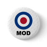 Sixties Mod Target Button