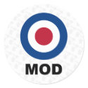 Sixties Mod Target Sticker