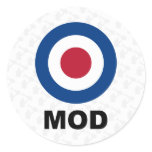 Sixties Mod Target Sticker