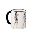 Sixties Transparent Dress Mugs