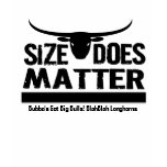 Size Does Matter - Longhorn Cattle Ranch t-shirts