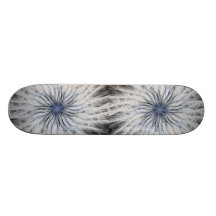 Sizzle Version 1 Fractal Abstract Art Skate Deck