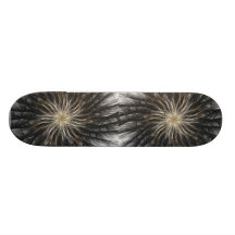 Sizzle Version 2 Fractal Abstract Art Skateboards