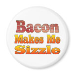 Sizzling Bacon Fridge Magnets