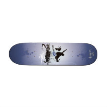 SK8 DK Skateboard_blue