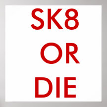 SK8 ORDIE PRINT