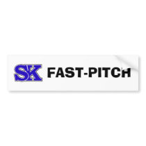 SK FAST-PITCH BUMPER STICKERS